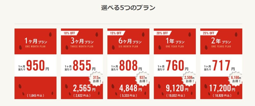 【スイカVPN】価格